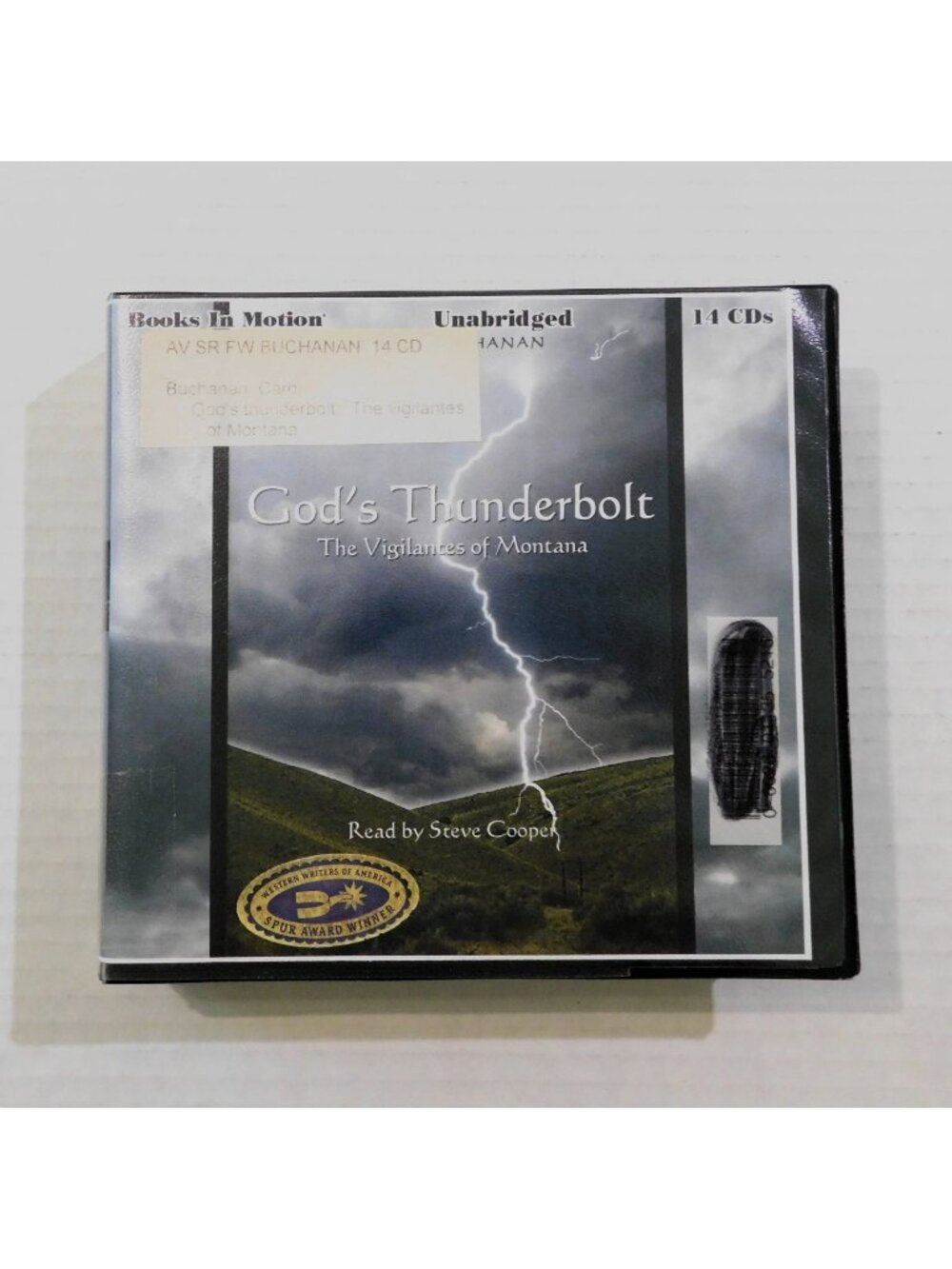 Gods Thunderbolt The Vigilantes Of Montana Audiobook By Carol Buchanan 14 CDs